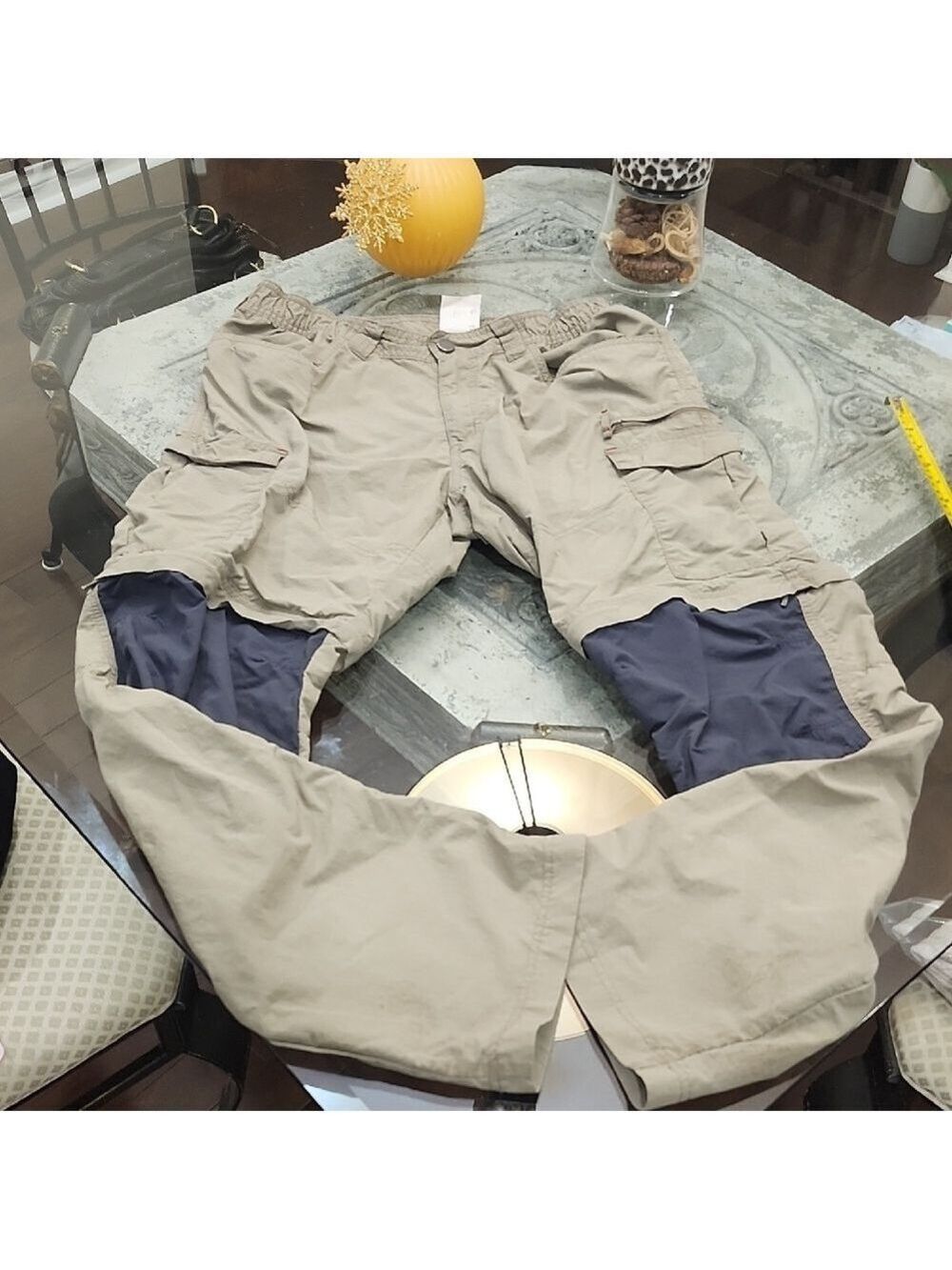 Quecuha Decathlon Men's Performance Converible Hiking Cargo Pants 33x31